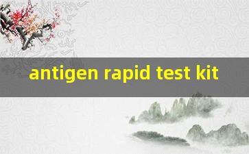 antigen rapid test kit